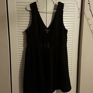 *Reposh* Fun black dress romper dress
